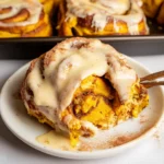 Brown Butter Pumpkin Cinnamon Rolls