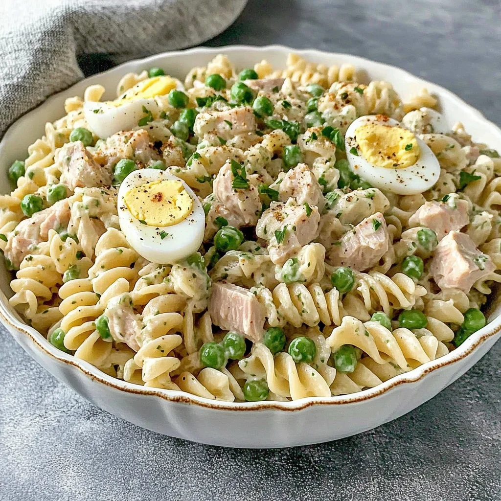Easy Tuna Pasta Salad