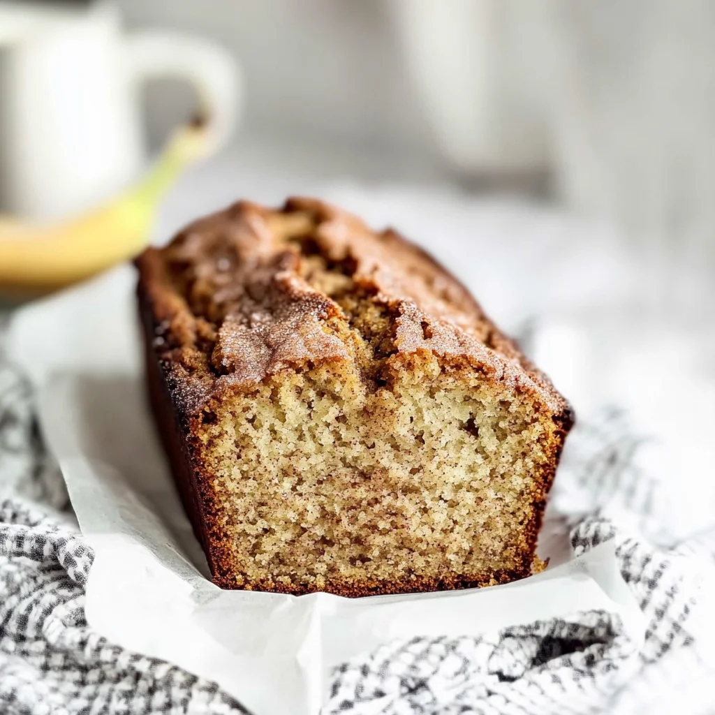 Snickerdoodle Banana Bread