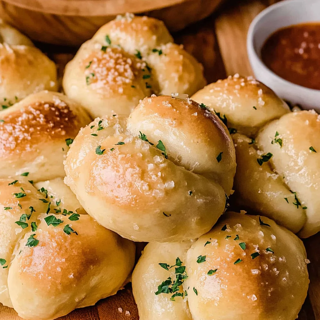 Sourdough Garlic Knots