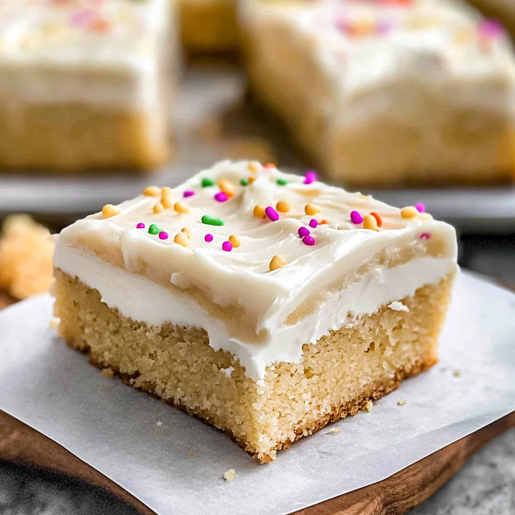 Sugar Cookie Bars
