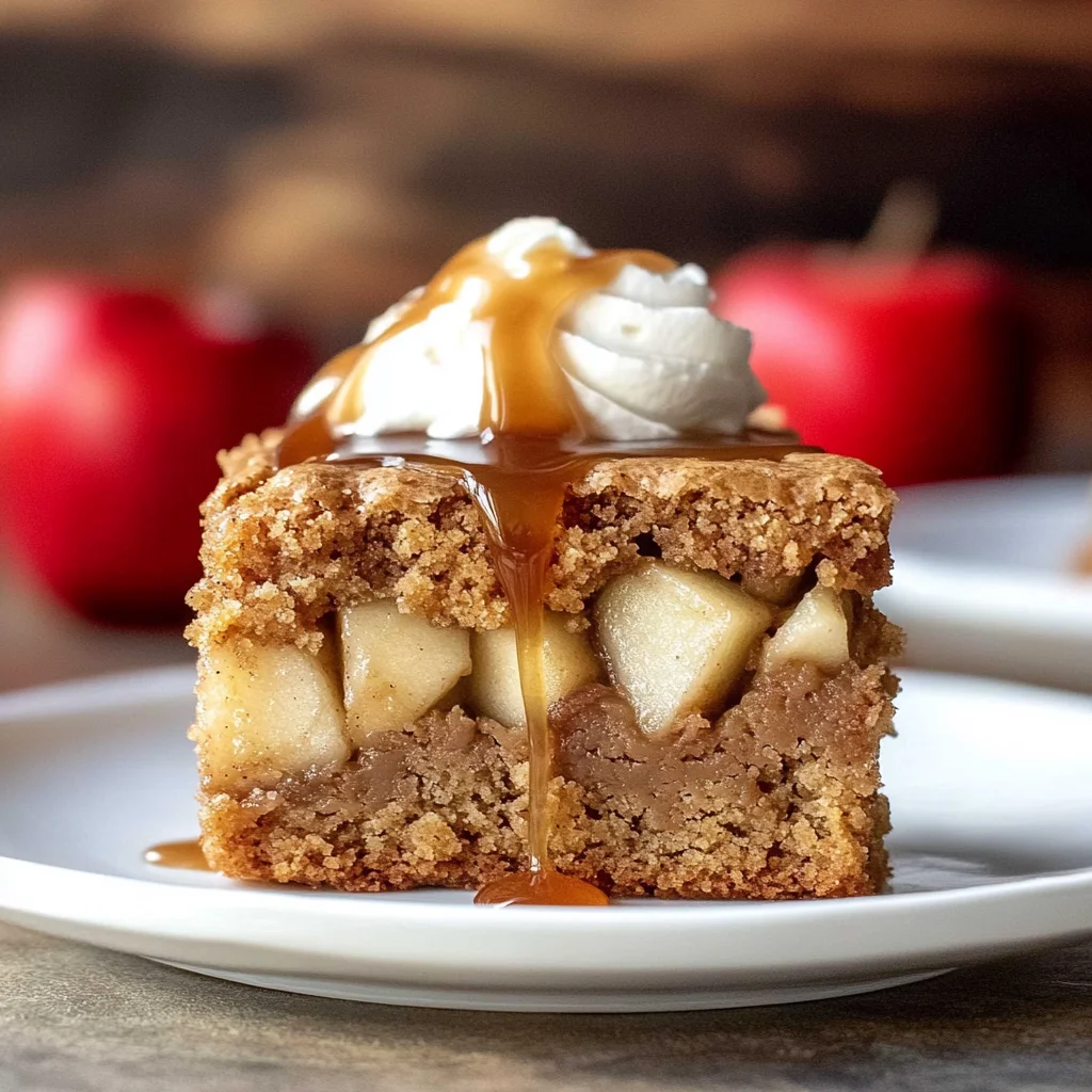 Apple Blondies