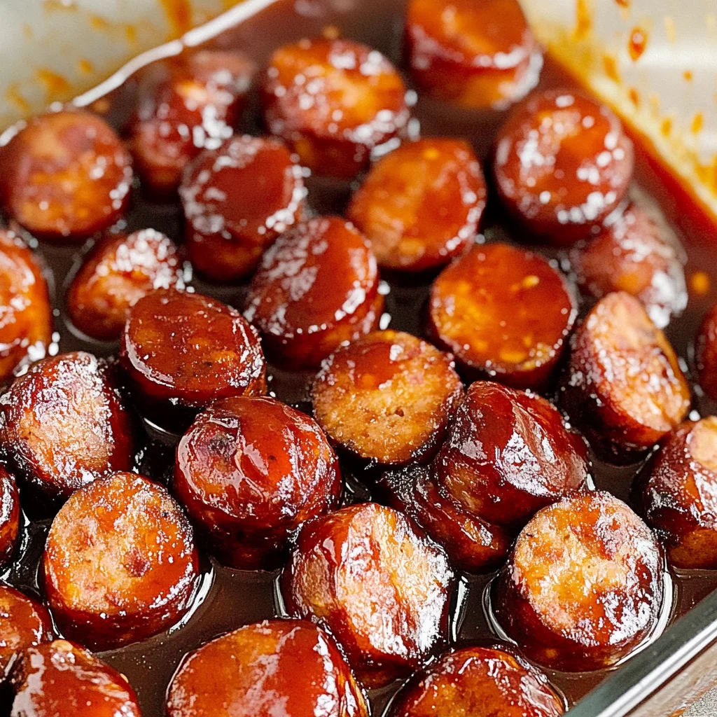 BBQ Sausage Bites