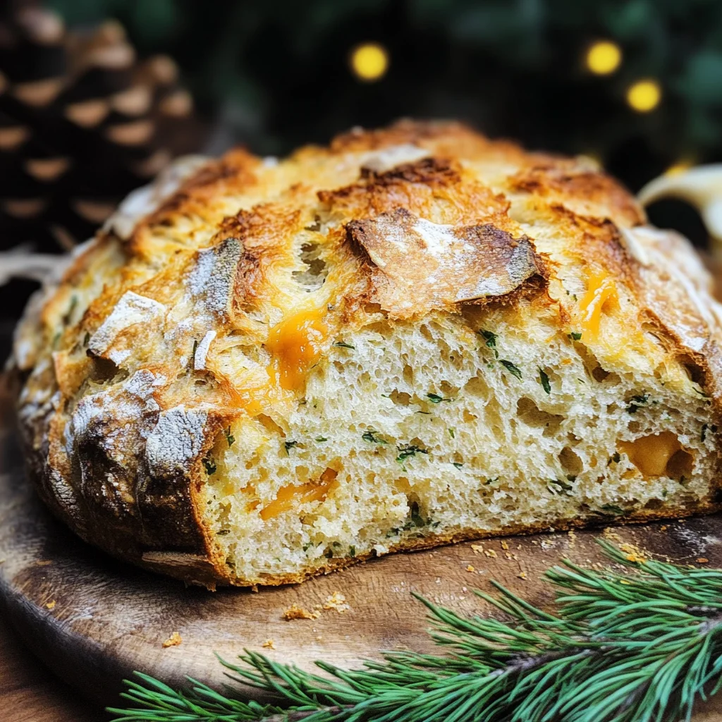 Cheddar and Herb Soda Bread
