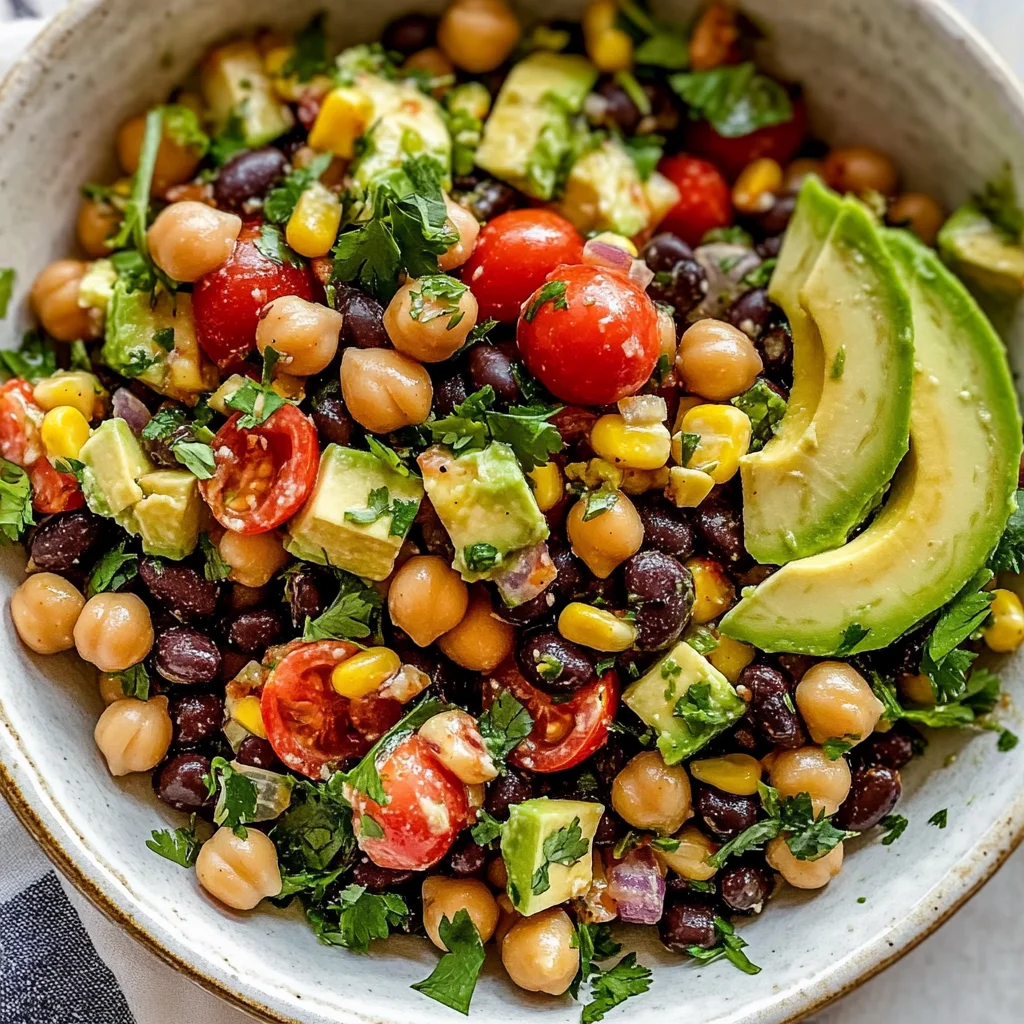 Chili Lime Bean Salad