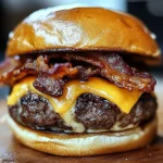 Crispy Bacon Burgers - The Secret to the Best Homemade Burger