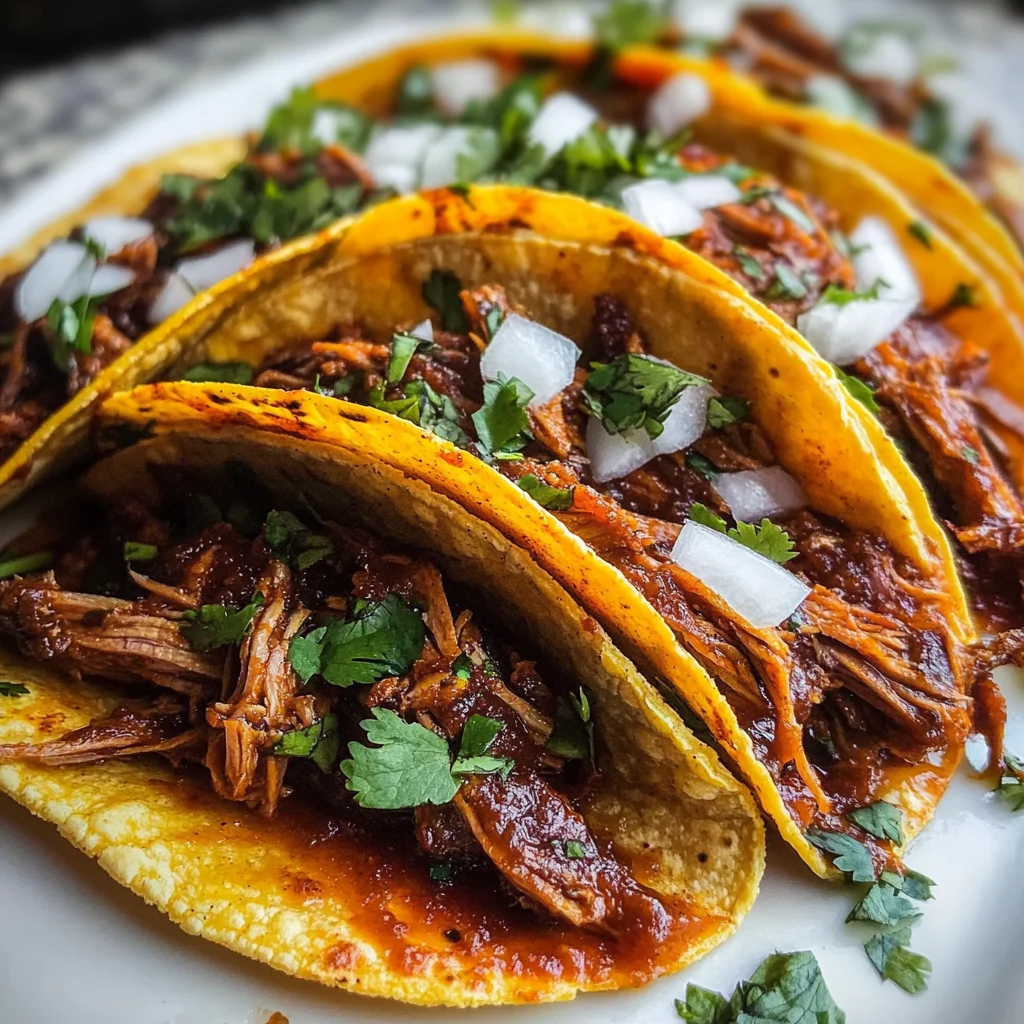 Crock Pot Birria Tacos