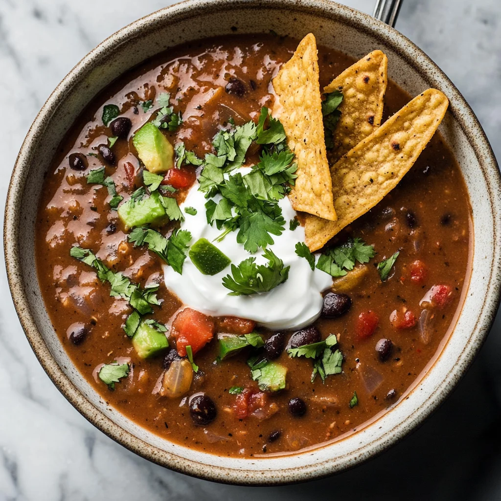 Easy Black Bean Soup