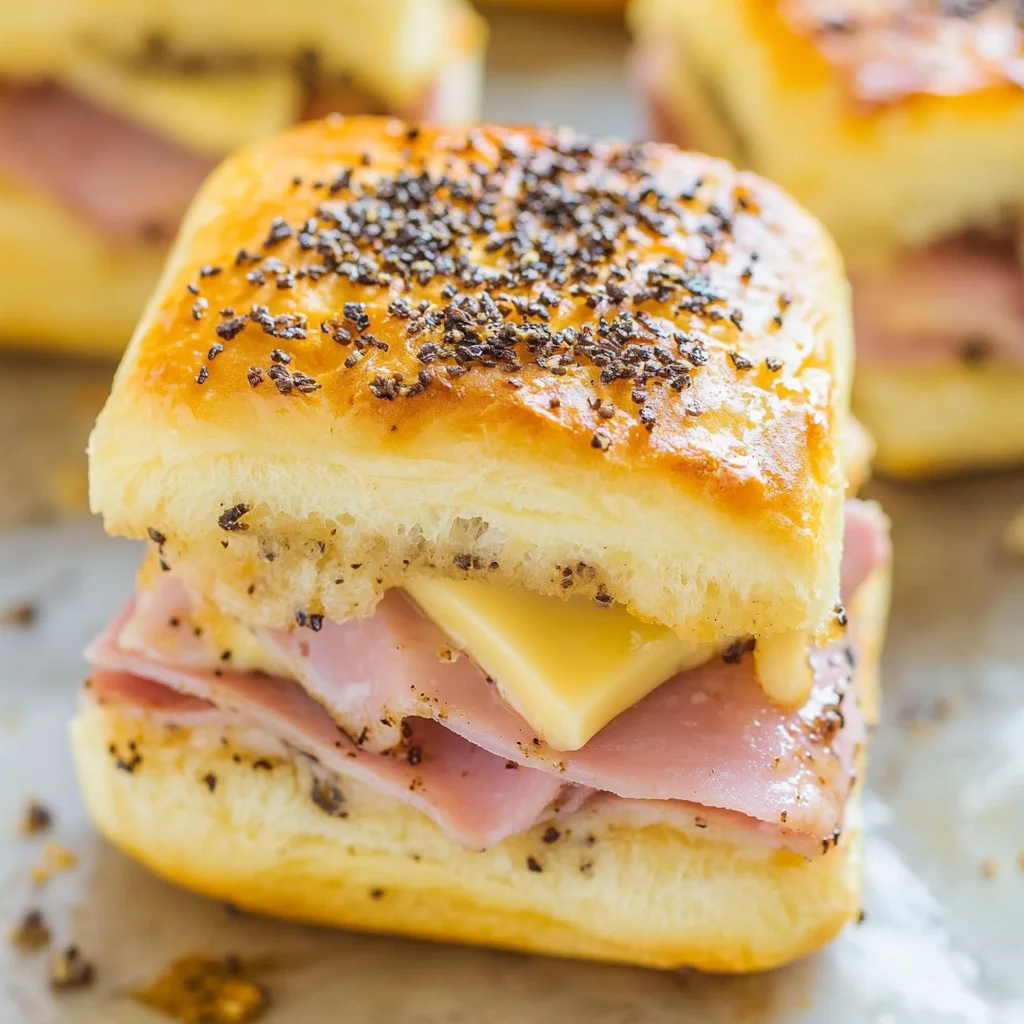 Ham and Cheese Sliders