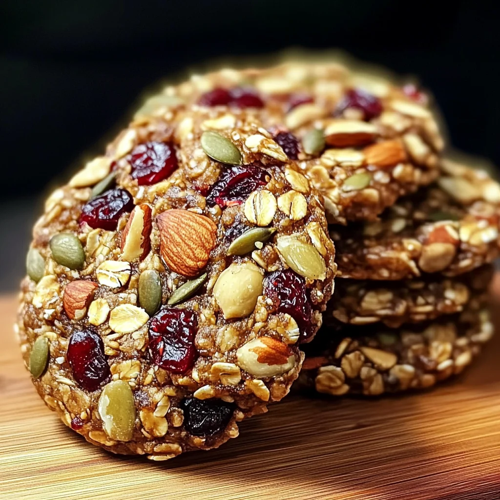 Healthy Nut & Seed Energy Cookies