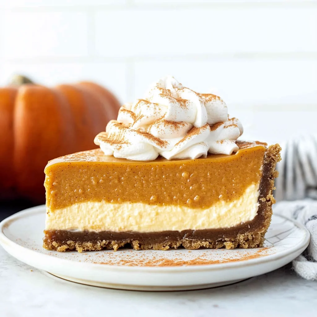 No-Bake Pumpkin Cheesecake