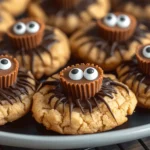 Peanut Butter Spider Cookies