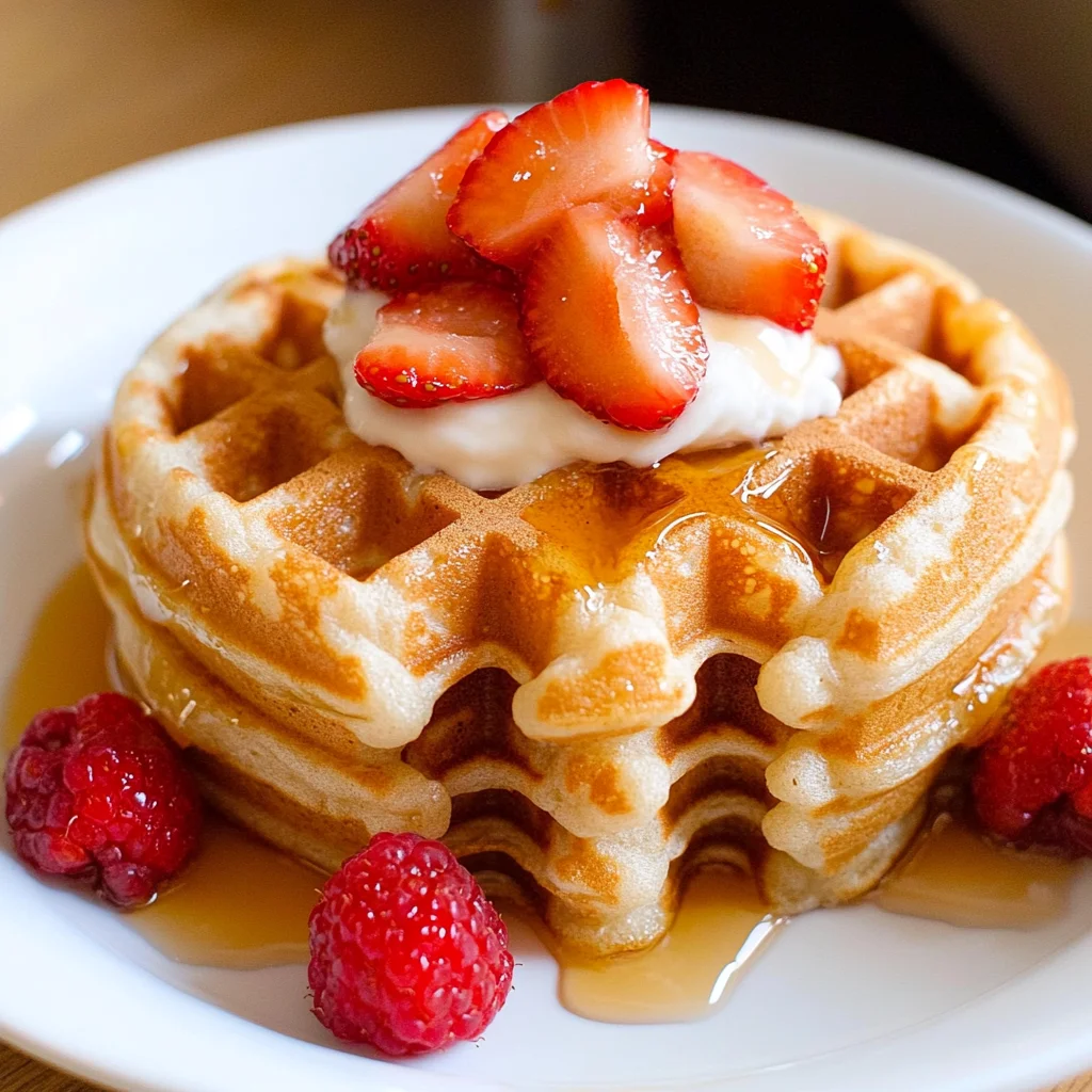 Protein Waffles