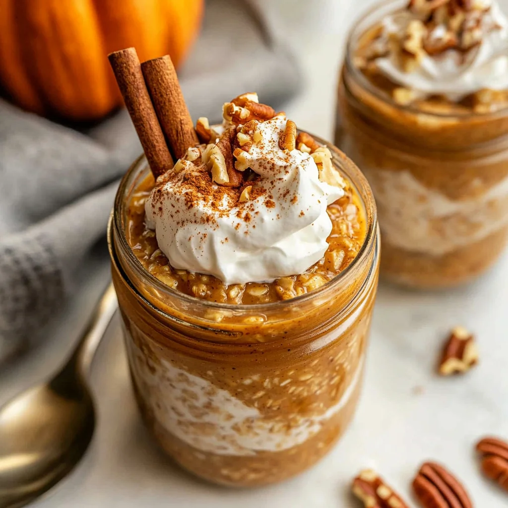 Pumpkin Overnight Oats Recipe