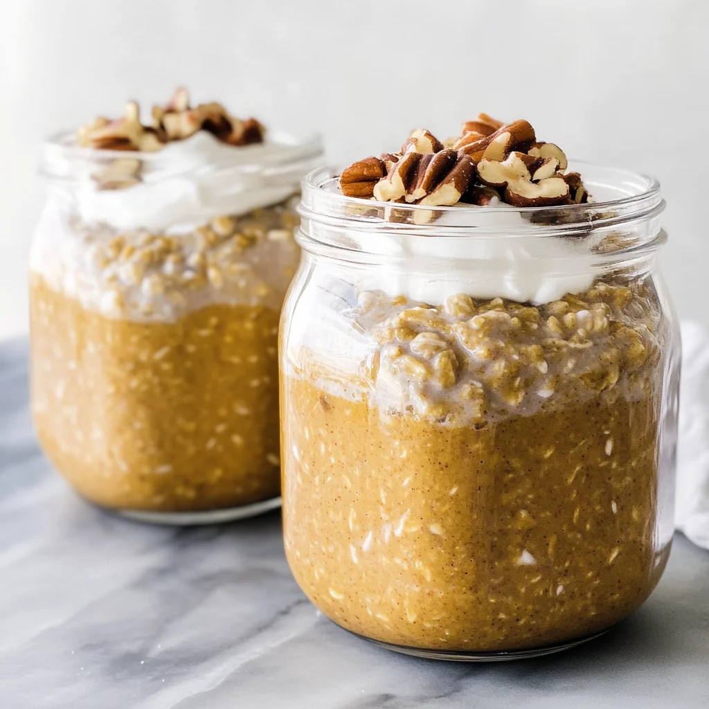 Pumpkin Pie Overnight Oats