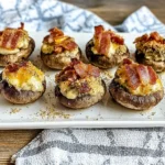 Smoky Stuffed Mushrooms