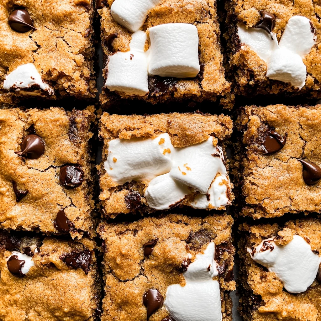 S'mores Cookie Bars