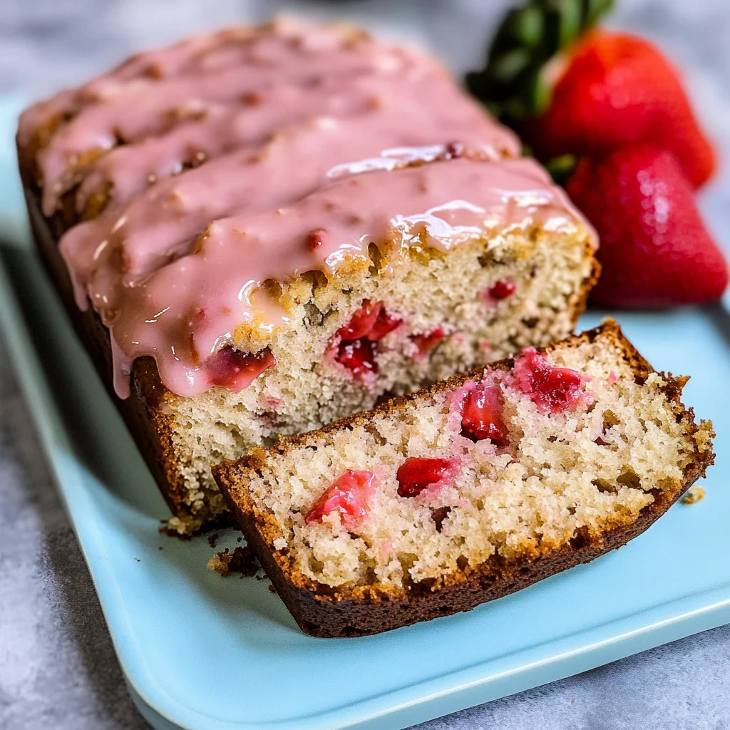 Strawberry Banana Bread Recipe