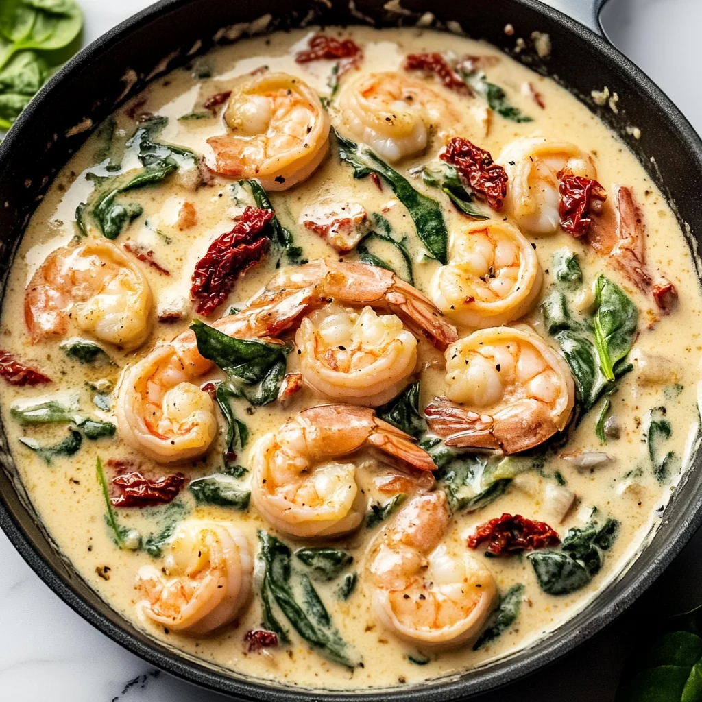 Creamy Tuscan Shrimp