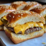 Easy Baked Cheeseburger Sliders